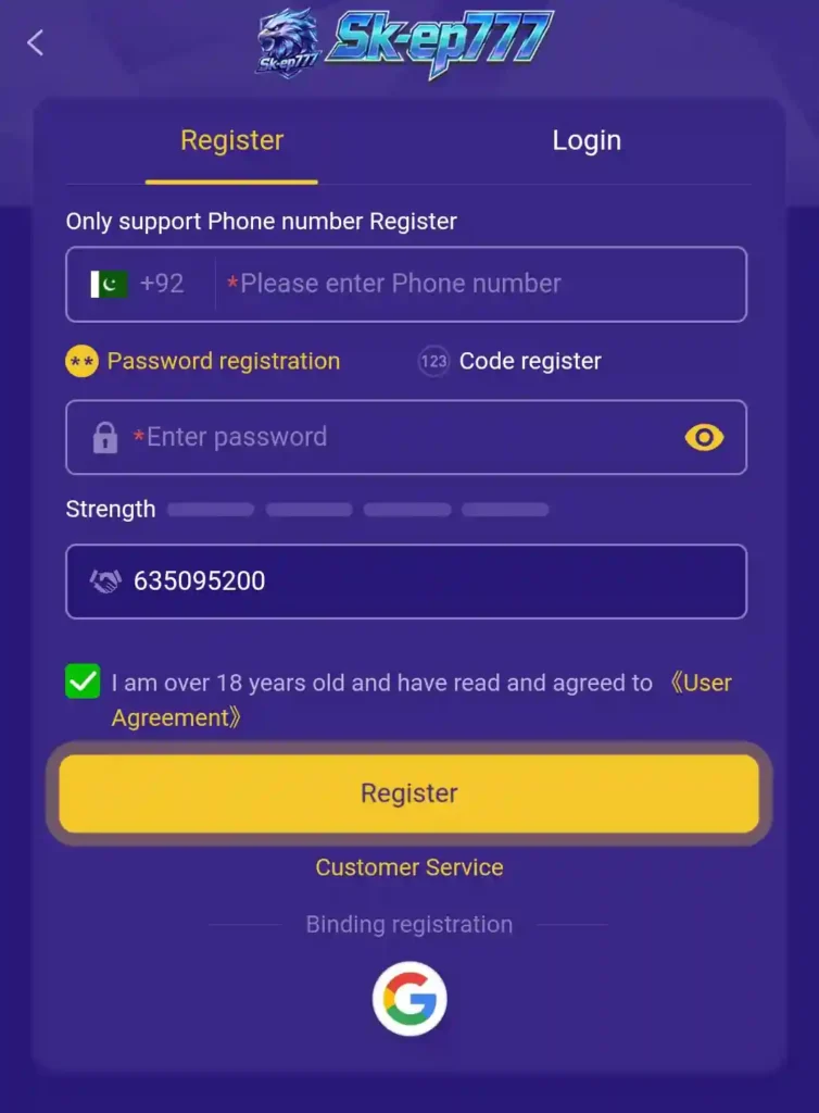registration